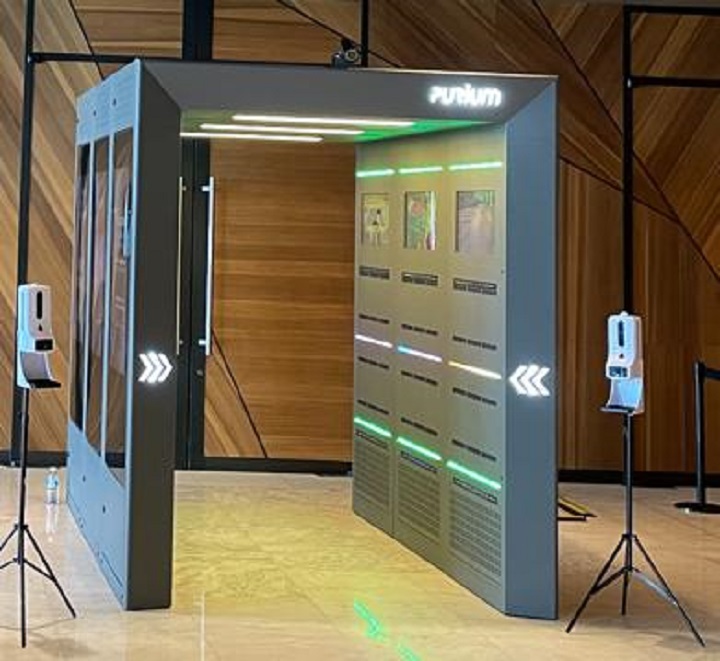 서울국제여성영화제 방역 시설 ⓒ서울국제여성영화제 제공