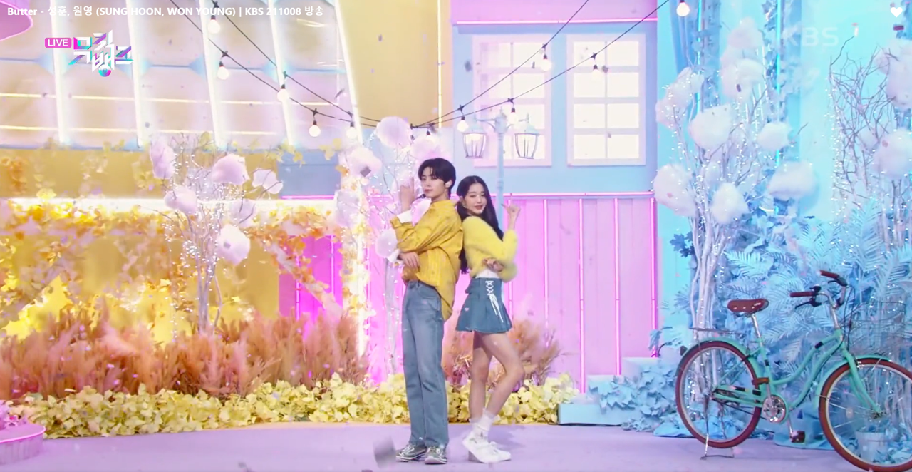 뮤직뱅크 이미지캡처