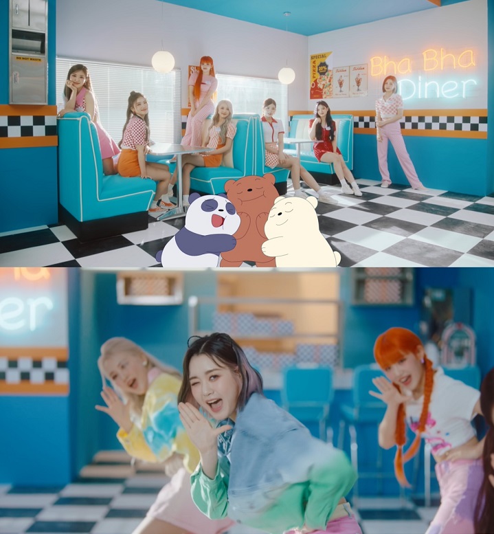 트라이비 뮤직비디오 ⓒ 티알엔터테인먼트, 멜로우엔터테인먼트 제공