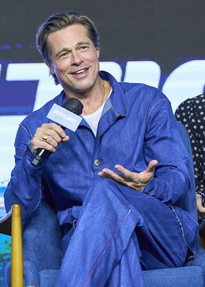 불릿 트레인 프레스 컨퍼런스 ⓒ Sony Pictures 제공