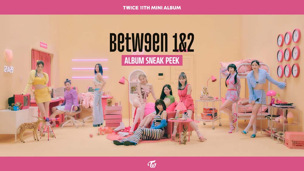 TWICE(트와이스) "BETWEEN 1&2" Album