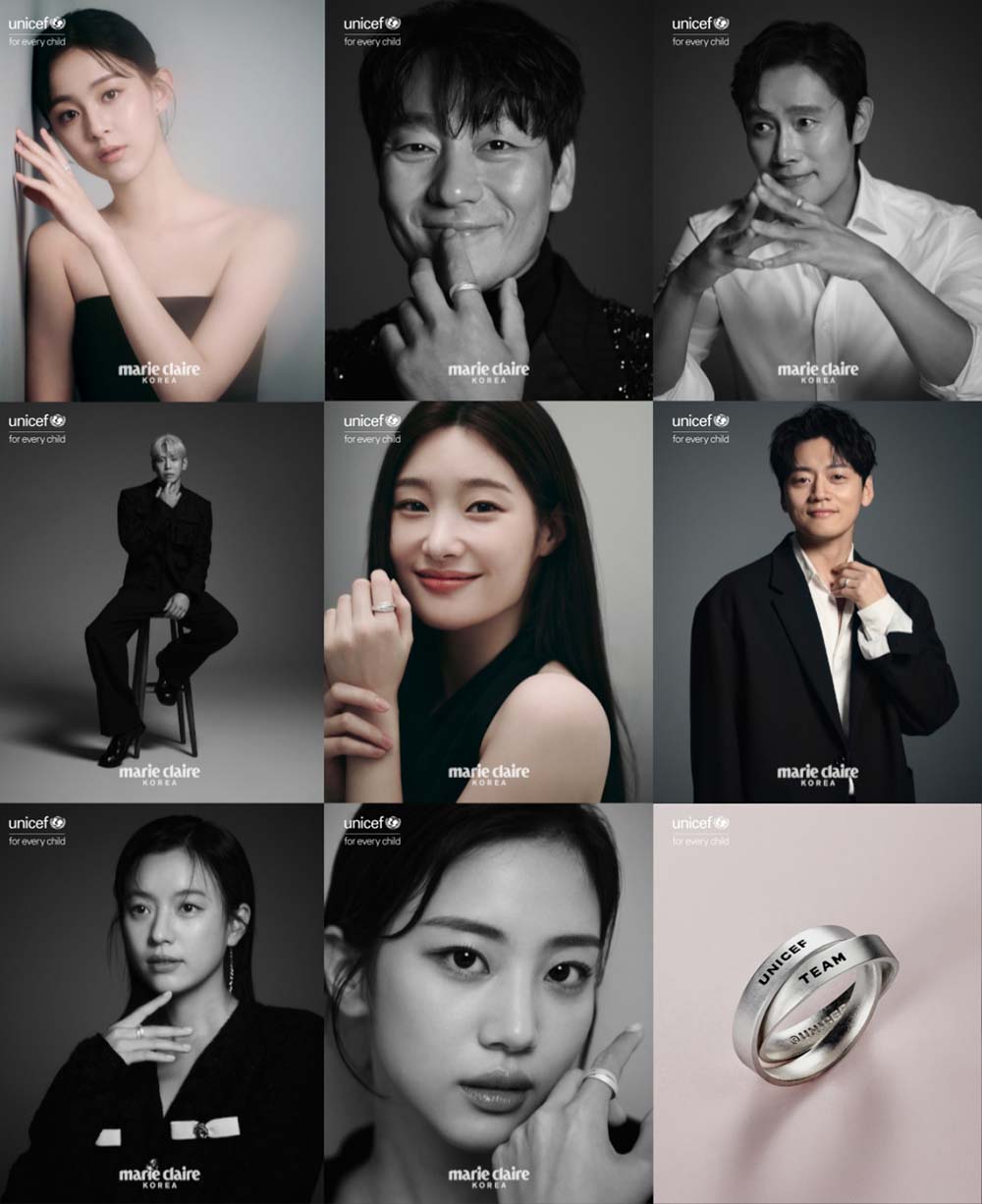 BH엔터테인먼트 배우들, ‘유니세프 팀’ 캠페인