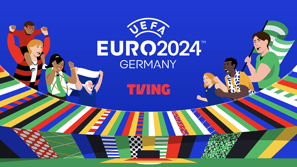 티빙, 유로 2024 생중계