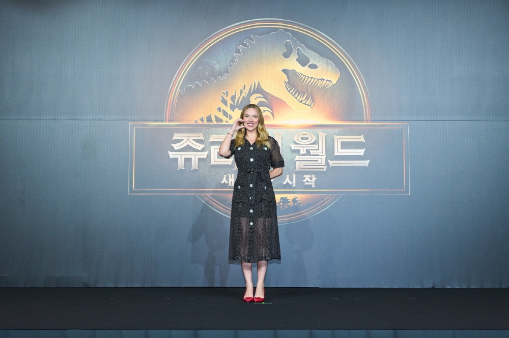 '쥬라기 월드: 새로운 시작'  내한 기자회견 현장