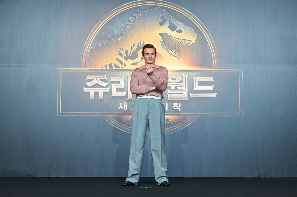'쥬라기 월드: 새로운 시작'  내한 기자회견 현장