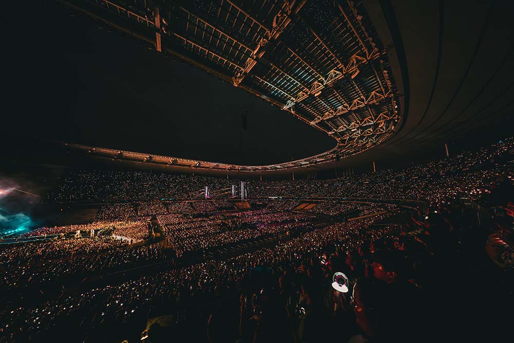 스트레이 키즈 월드투어 파리 스타드 드 프랑스 공연 이미지