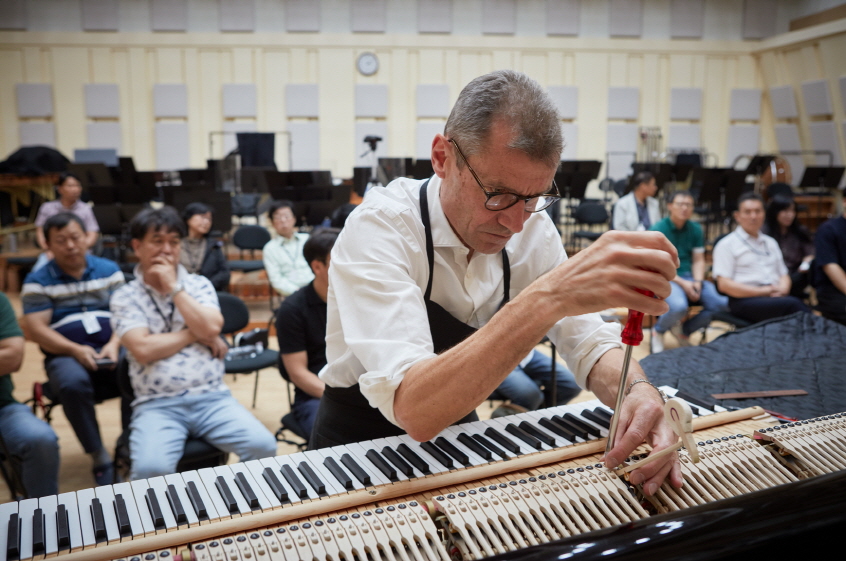국내 피아노조율사 심화교육과정 ⓒ삼성문화재단