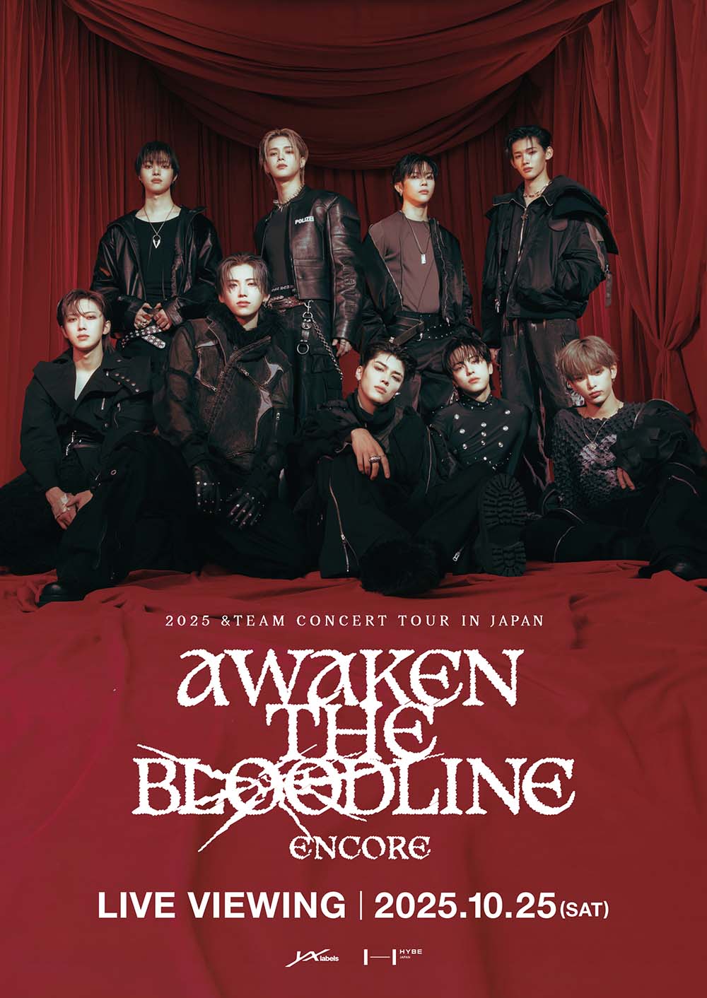 2025 &TEAM CONCERT TOUR 'AWAKEN THE BLOODLINE' ENCORE in JAPAN