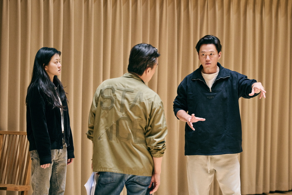 연극 '바냐 삼촌' 리허설 현장