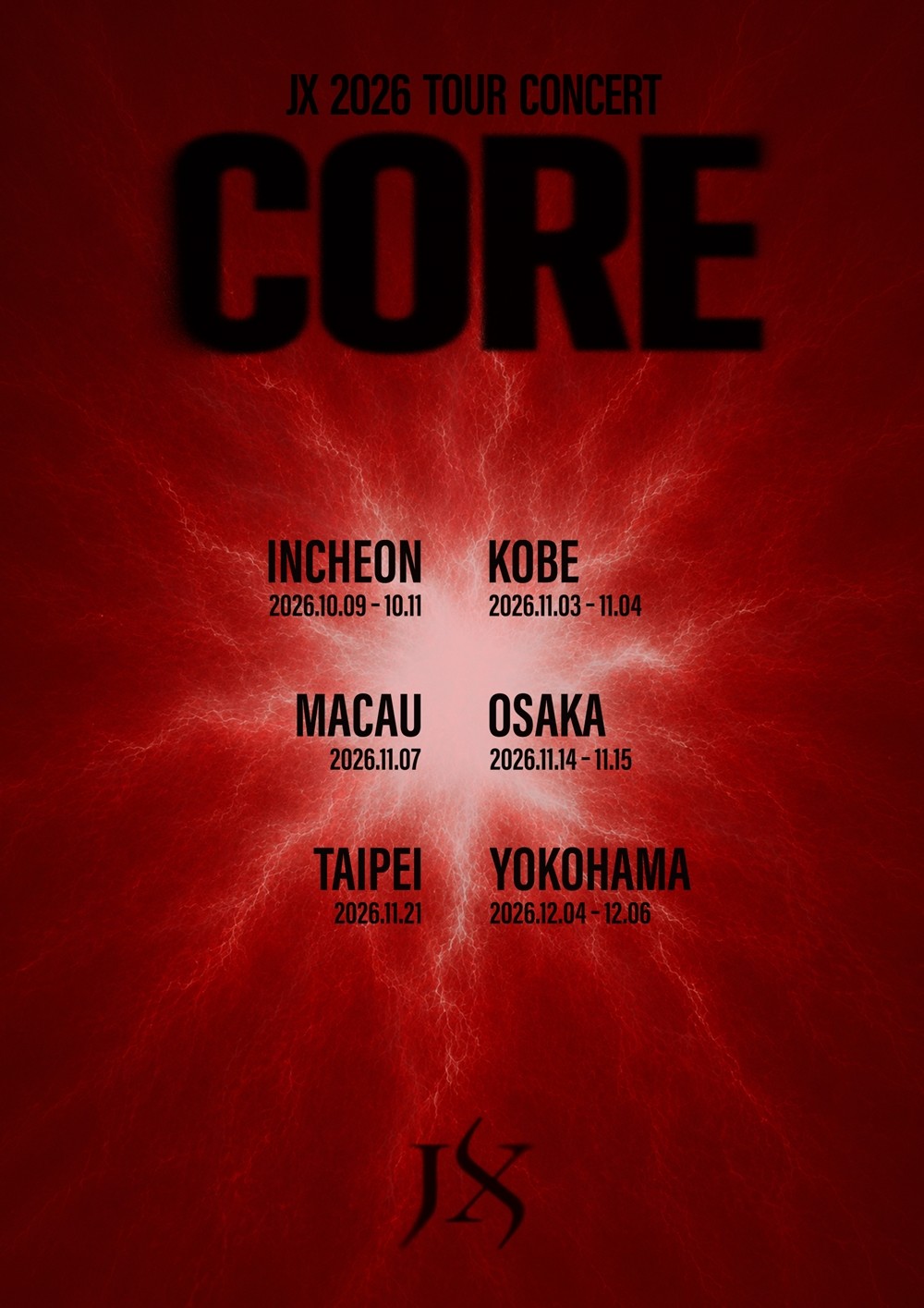 JX 2026 TOUR CONCERT 'CORE'