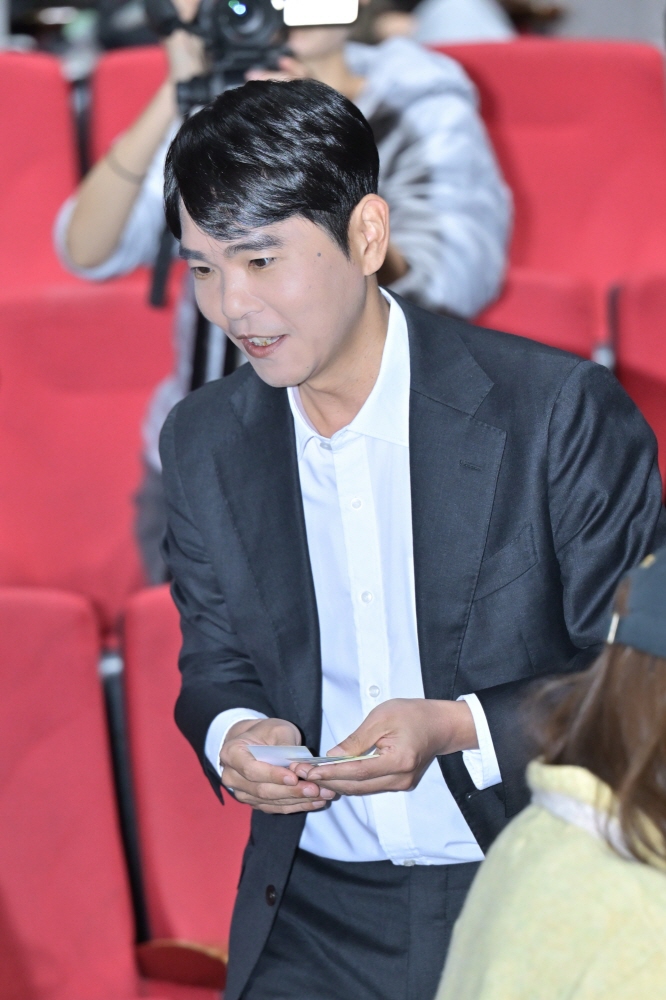 KBS 예능 '백수 이세돌' 제작발표회 현장