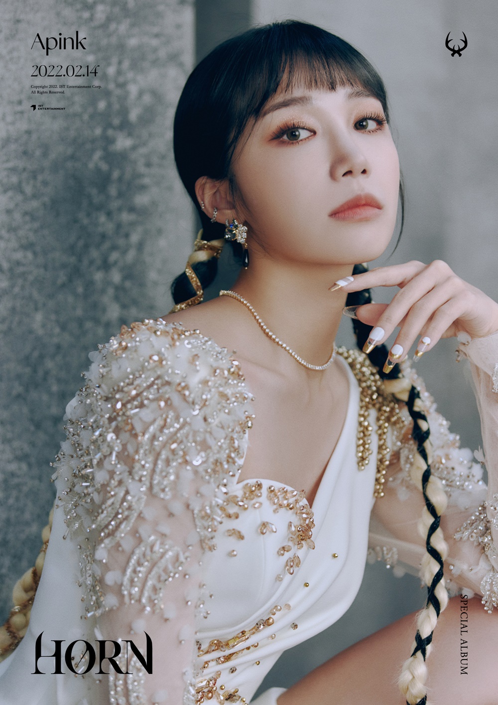 은지 10주년 스페셜 앨범 ‘HORN(혼)’ 개인 콘셉트 포토 (2022) (사진=IST엔터테인먼트)