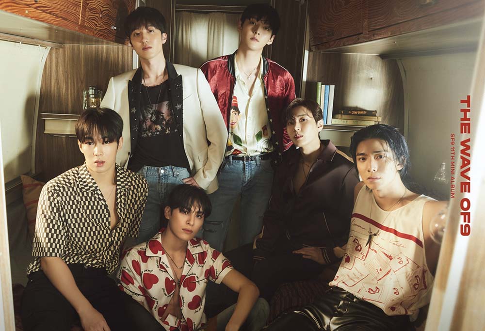 미니11집 'THE WAVE OF9’' (2022) FNC엔터테인먼트